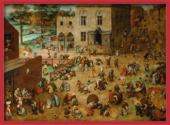 Плакат Children's Games, 1560