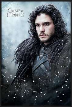 Плакат с рамка Game of Thrones - Jon Snow