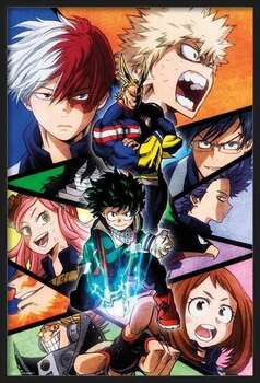 Плакат с рамка My Hero Academia