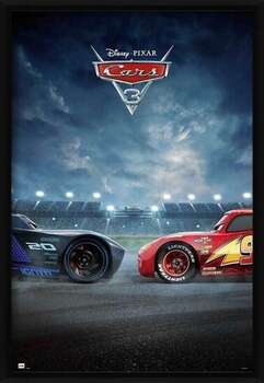 Плакат с рамка Cars 3 - Duel
