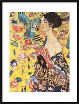 Плакат Lady with a Fan (1918)