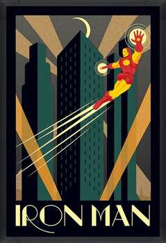 Плакат с рамка Marvel Deco - Iron man